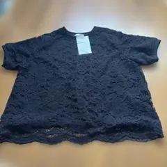 SEASON REASON by Lin.&Red レースTシャツ ブラック