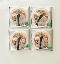 名探偵コナン トムスショップ 花束 缶バッジ 安室透 ホログラム