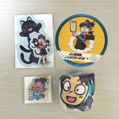 忍たま乱太郎　摂津のきり丸　ガチャガチャ　スクエアポーチ　アクリミニ