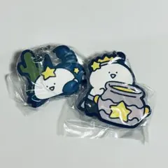 お文具といっしょ カプセルラバーマスコット 12星座なのです　2個セット