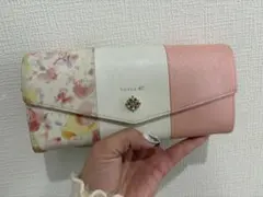 Luria 4℃ エレガント長財布 ピンク/ホワイト/パープル - メルカリ