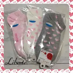 《20〜22㎝》春夏♡可愛いショートソックス♡3点セット  【韓国子供服】