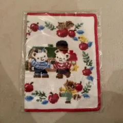 23日まで！【新品・タグ付】familiar タオル ハンカチ シェニール織