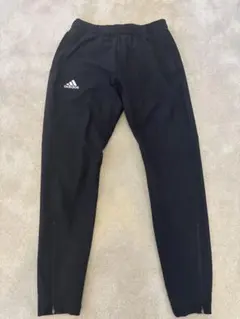 adidas ジャージ　パンツ　長ズボン　テニスウェア　ブラック