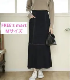 FREE'S MART フリーズマート　パネル切替マーメイドデニムスカート