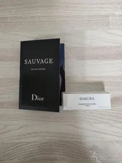 Dior SAKURA・SAUVAGE　ディオール　オードゥトワレ　香水