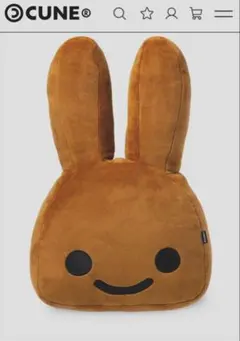 新品 キューン cuneウサギデザイン ふわふわトートバッグ - メルカリ