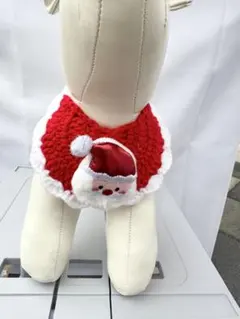 犬用 クリスマス サンタ チョーカー