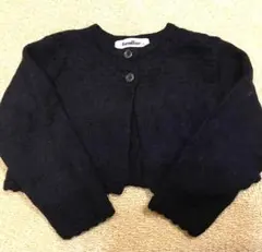 ファミリア　ボレロ　100 お受験　セレモニー　紺