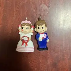ぺこちゃん　結婚式カップル キーホルダー