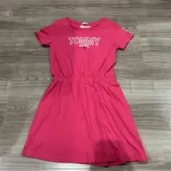 TOMMY HILFIGER 半袖ワンピース ピンクのサムネイル