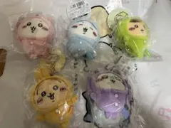 パジャマパーティーなぷちミニマスコット 5点セット