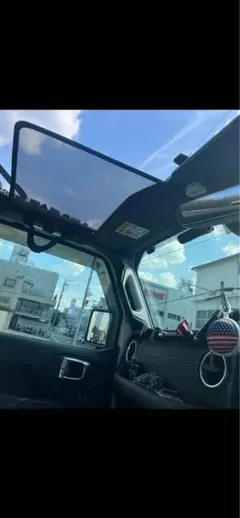 Jeep Wrangler JL用 ウィンドウ サンシェード メッシュ４枚のサムネイル