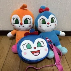 ドキンちゃん コキンちゃん ぬいぐるみ ショルダーバッグ