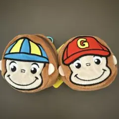Curious George ミニポーチ 2個セット WL203