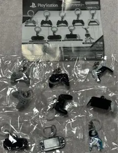 PlayStationめじるしアクセサリー　プレステ　7種9個セミコンプ