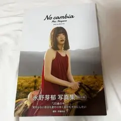 永野芽郁 写真集 No cambia 特別版 帯付き