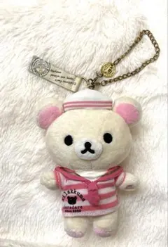 리락쿠마 ぬいぐるみキーチェーン 코리락쿠마 マリンテーマ 2012