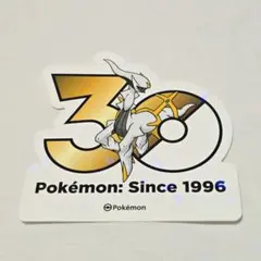 ポケモン 30周年 韓国 ランダムステッカー アルセウス ダークライ 伝説