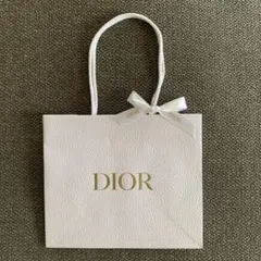 Dior ディオールショッパー ホワイト 合成皮革風