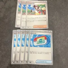 ポケモンカード　ポケパッド5枚　メイのはげまし3枚