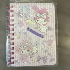 マイメロディ　マイメロ　Melody　リングノート　メモノート　ペン差し込み可能