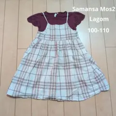 サマンサモスモス　ラーゴム　キャミソールワンピース　トップスセットのサムネイル