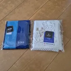 BOSSとLANVINのタオルセット