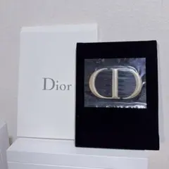【新品】Dior ベロア ゴールドCDロゴ 卓上ミラー