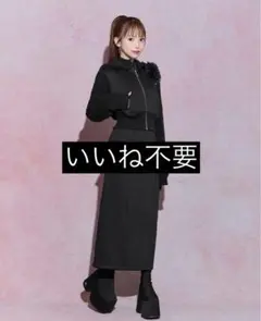 ミシェルマカロン セットアップ ブラック XS