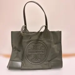 カーキ トートバッグ