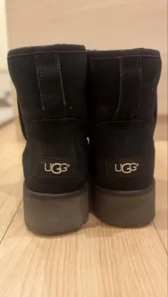 UGG ブラック ムートンブーツ サイズ6