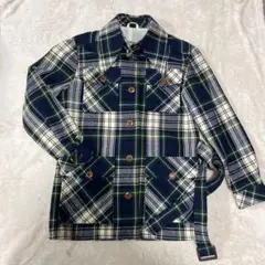 B3【チェックコート】【Mサイズ】【美品】【ベルト付き】