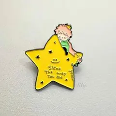 【ピンバッジ】星の王子さま⑤ ★ お星さま