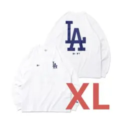 NEWERA×ロサンゼルスドジャースMLB コラボ 長袖Tシャツ ロンT