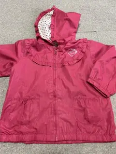 マザウェイズ  ウインドブレーカー ナイロン　100サイズ　ピンク