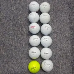 ゴルフボールロスト 타이틀리스트 pro V1 12個セット
