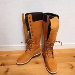本日のみの出品★Timberland ベージュ ロングブーツ　23センチ