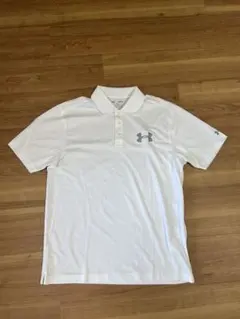 【◾️新品◾️】ゴルフウェア　Under Armour ホワイト ポロシャツ M