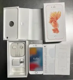 iPhone 6s 32GB 本体＋付属イヤホン＋電源アダプタ＋交換バッテリー