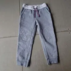 グレー スウェットパンツ ゴムウエスト