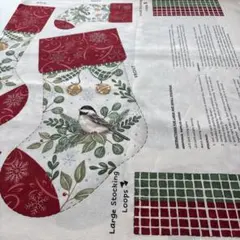 moda布　クリスマス　パネル　お得品