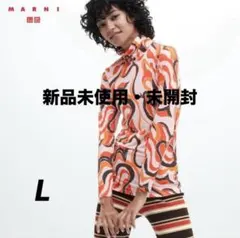 ユニクロ マルニ ヒートテック タートルネックT L UNIQLO MARNI