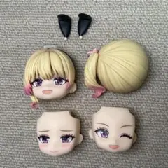 ねんどろいど 凛　バニーガーデン　顔パーツ　髪パーツ