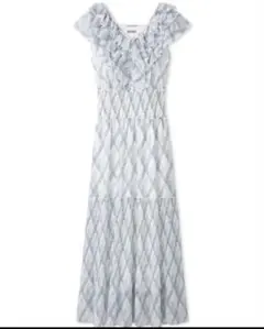 【正規品】snidel Sustainableプリントプリーツワンピース　00