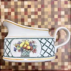 ベルギーアンティーク ボッホ Boch アルジェントゥイユ ポット Lサイズ