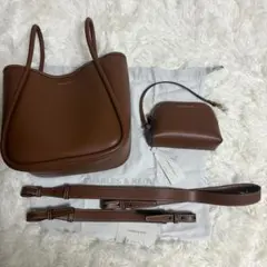 CHARLES & KEITH ミニライラ トートバッグ