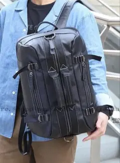 大容量‼️旅行にも‼️ビジネスバッグ メンズバッグ リュックサック 斜めがけ