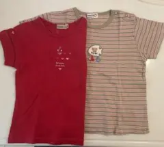 Familiar Tシャツ 110サイズ 2枚セット◆ファミリア　fdashのサムネイル