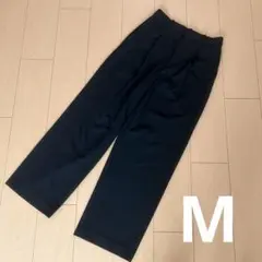 UNIQLO タックワイドパンツ M